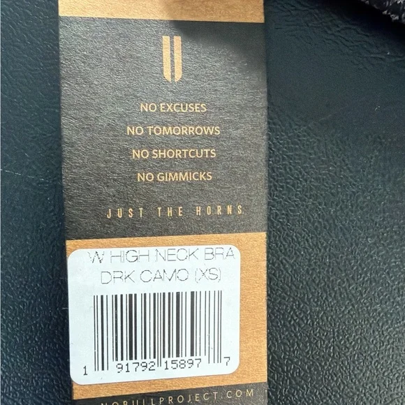 NOBULL Dark Camo High Neck Bra - Picture 3 of 3